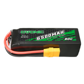 Ovonic Rebel 80C 14.8V 6500mAh 4S LiPo Battery with XT90 Plug