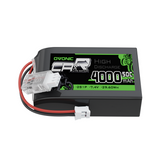 OVONIC 4000mAh 2S 50C 7.4V TX Lipo Battery with JST Plug