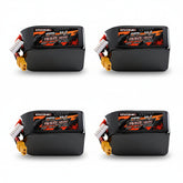Ovonic 160C Ultra 6S 1550mAh LiPo Battery w/XT60 for Elite FPV Racing & Freestyle (2/4 Pack)
