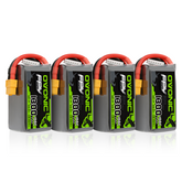 Ovonic 6S 1300mAh 100C 22.2V LiPo Battery with XT60 Plug for 5-6 Inch FPV Freestyle Drone (Multi-Pack Options)