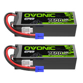 OVONIC 3S 7600mAh Hardcase 130C 11.1V Lipo Battery with EC5 Plug
