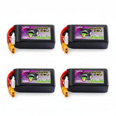 Ovonic Rebel 4S 1550mAh 150C LiPo Battery w/XT60 for 5" FPV Racing & Freestyle (2/4 Pack)