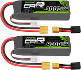 OVONIC 11.1V 3S LiPo Battery 4000mAh 120C with TRA Plug