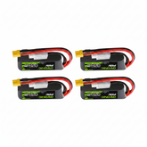 OVONIC 7.6V 100C 450mAh 2S Lipo Battery Long Size with XT30 Plug