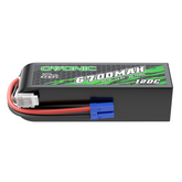 Ovonic 120C 6700mAh 4S LiPo Battery 14.8V with EC5 Plug
