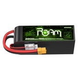 Ovonic Roam Series 6S Lipo Battery 2200mAh 6S1P 150C 22.2V with XT60 Plug