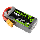 OVONIC 3S LiPo Battery 1300mAh 50C 11.1V with XT60 Plug