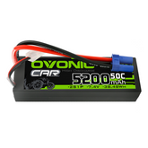 Ovonic 5200mAh 50C 7.4V 2S Hardcase LiPo Battery with EC5 Plug