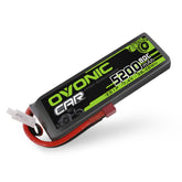 Ovonic 80C 2S1P 5200mAh 7.4V LiPo Battery for RC Car - Deans Plug