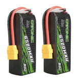 Ovonic Rebel 80C 6500mAh 3S 11.1V LiPo Battery XT90 for RC truck