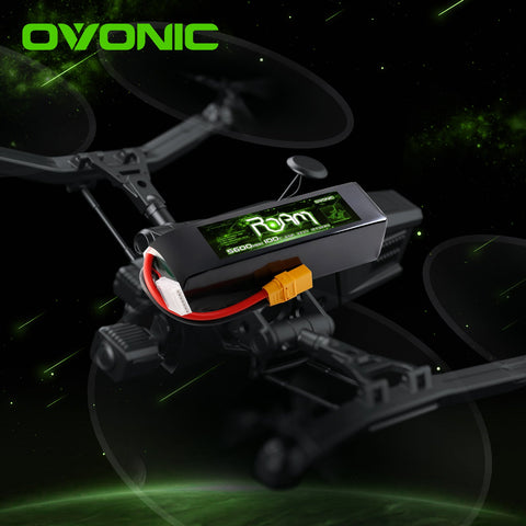 Ovonic Roam 6S 5600mAh 100C 22.2V LiPo Battery w/XT90 Plug