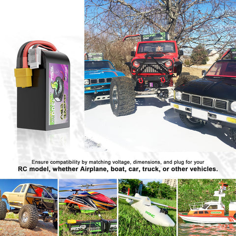 2×Ovonic Rebel 5S 1300mAh 18.5V 130C LiPo Battery with XT60 Plug for FPV Racing & Freestyle Drones