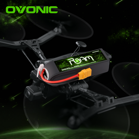 Ovonic Roam Series 8S Lipo Battery 3500mAh 8S1P 150C 29.6V Long Range Lipo Battery with XT90 Plug for 8S Cinelifter Multirotor X-Class Airplane