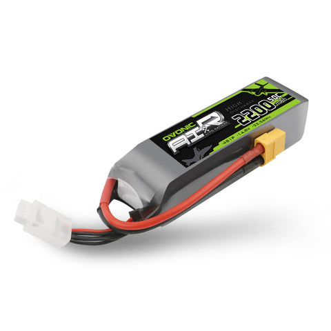 OVONIC 4S 2200mAh 14.8V 50C Lipo Battery with XT60 Plug for RC airplane