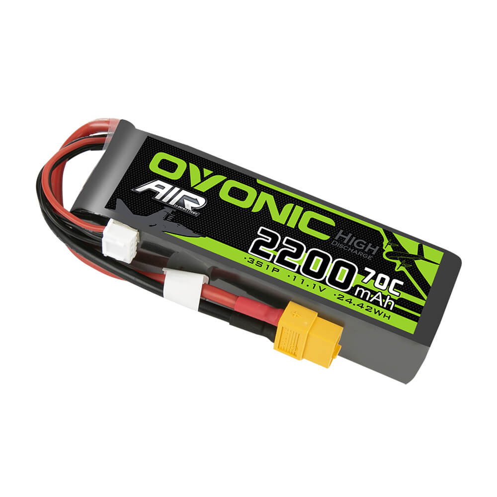 Ovonic 70C 3S 2200mAh 11.1V LiPo Battery for RC