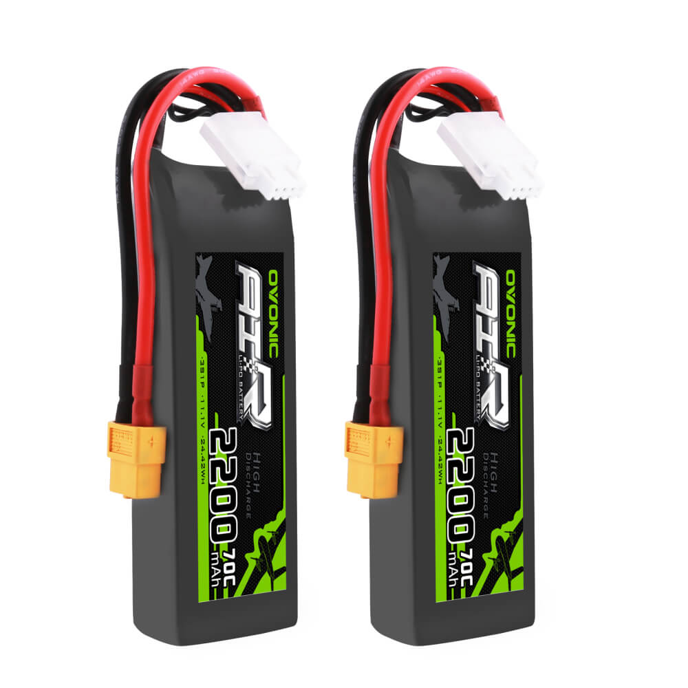 Ovonic 70C 3S 2200mAh 11.1V LiPo Battery for RC boat